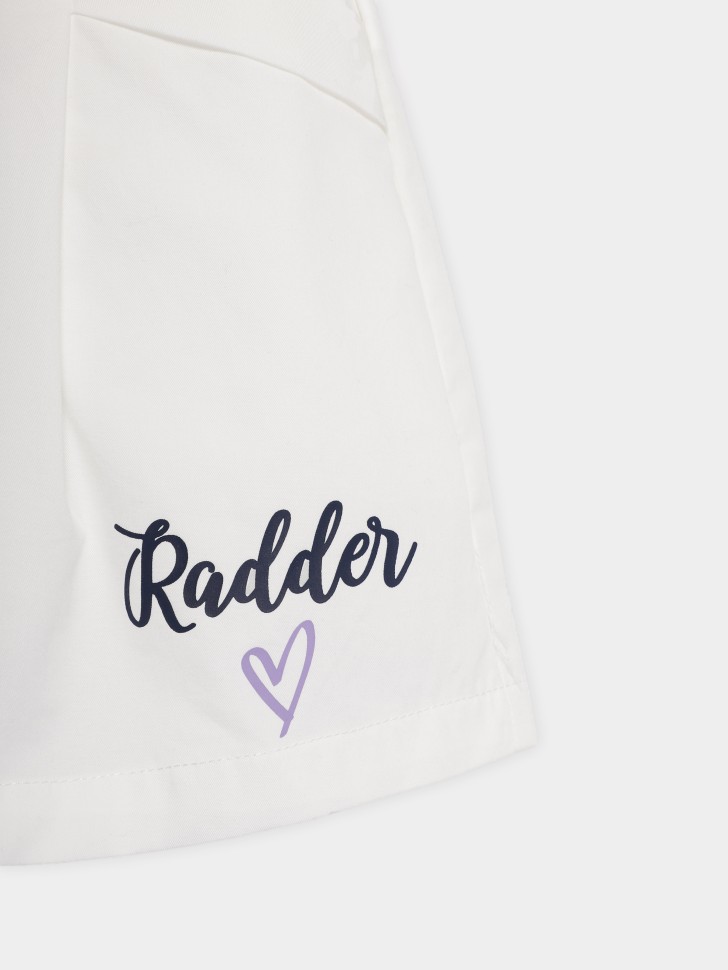 Шорти дитячі Radder Grama білі 442369-100 изображение 4