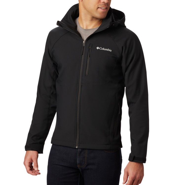 Ветровка мужская Columbia Cascade Ridge™ II Softshell черная 1516251-011