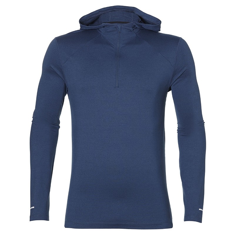 Толстовка мужская Asics LS синяя 154591-1273 — Sport City Толстовка мужская Asics LS синяя 154591-1273