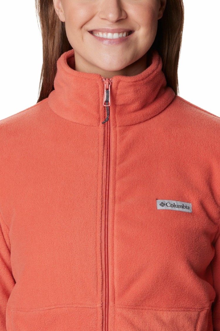 Джемпер женский Columbia Basin Trail™ III Full Zip оранжевый 1938041-852 изображение 3