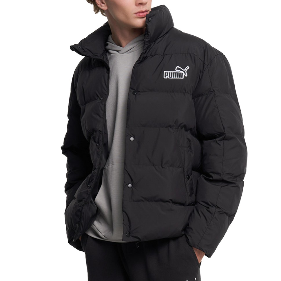 Куртка чоловіча Puma Better Polyball Puffer чорна 67537601 изображение 1