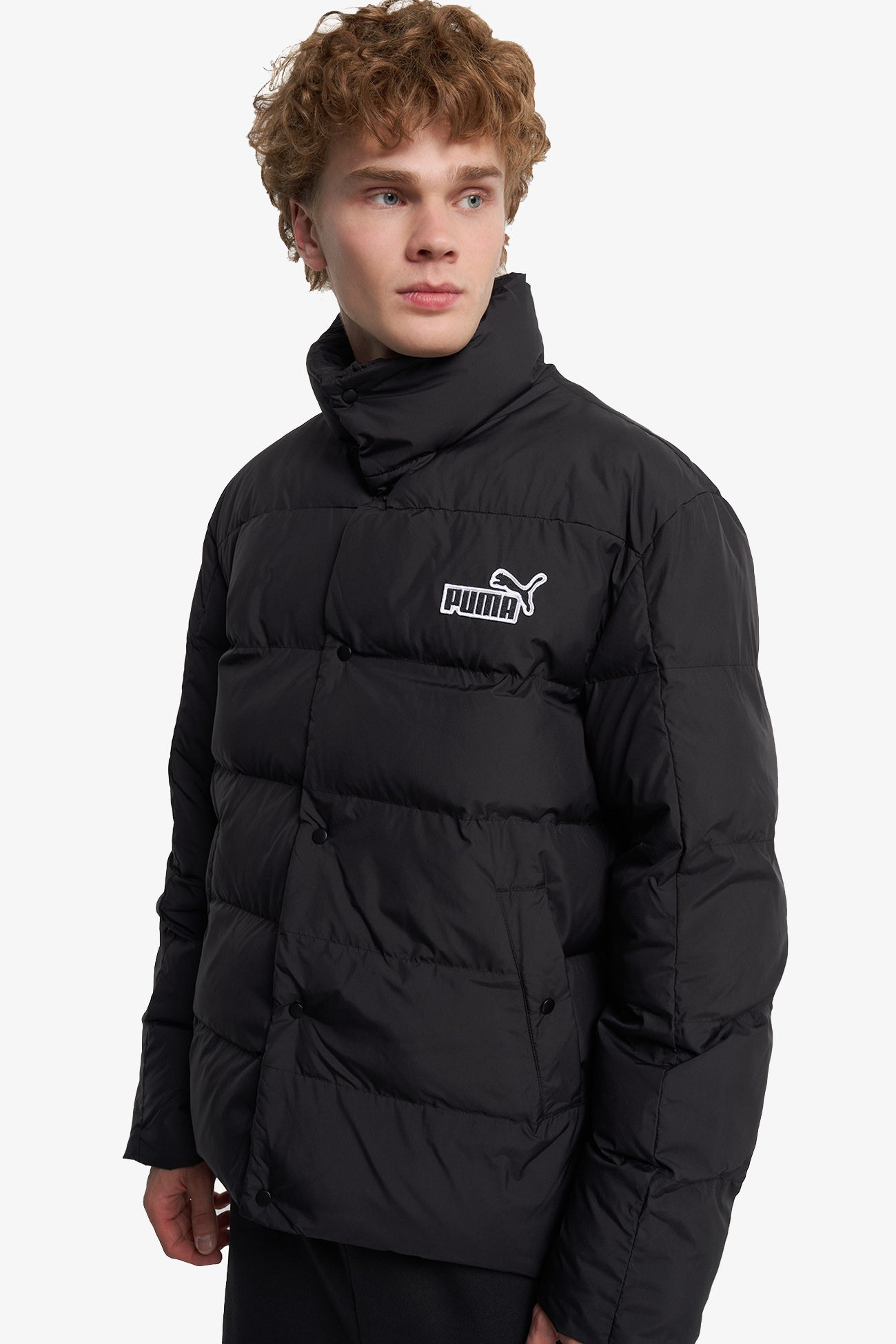 Куртка мужская Puma Better Polyball Puffer черная 67537601 изображение 2