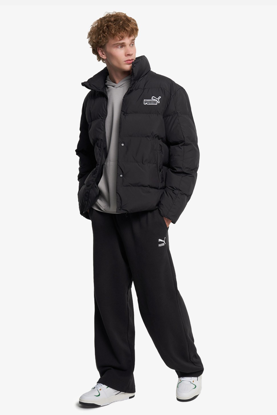Куртка чоловіча Puma Better Polyball Puffer чорна 67537601 — фото 3