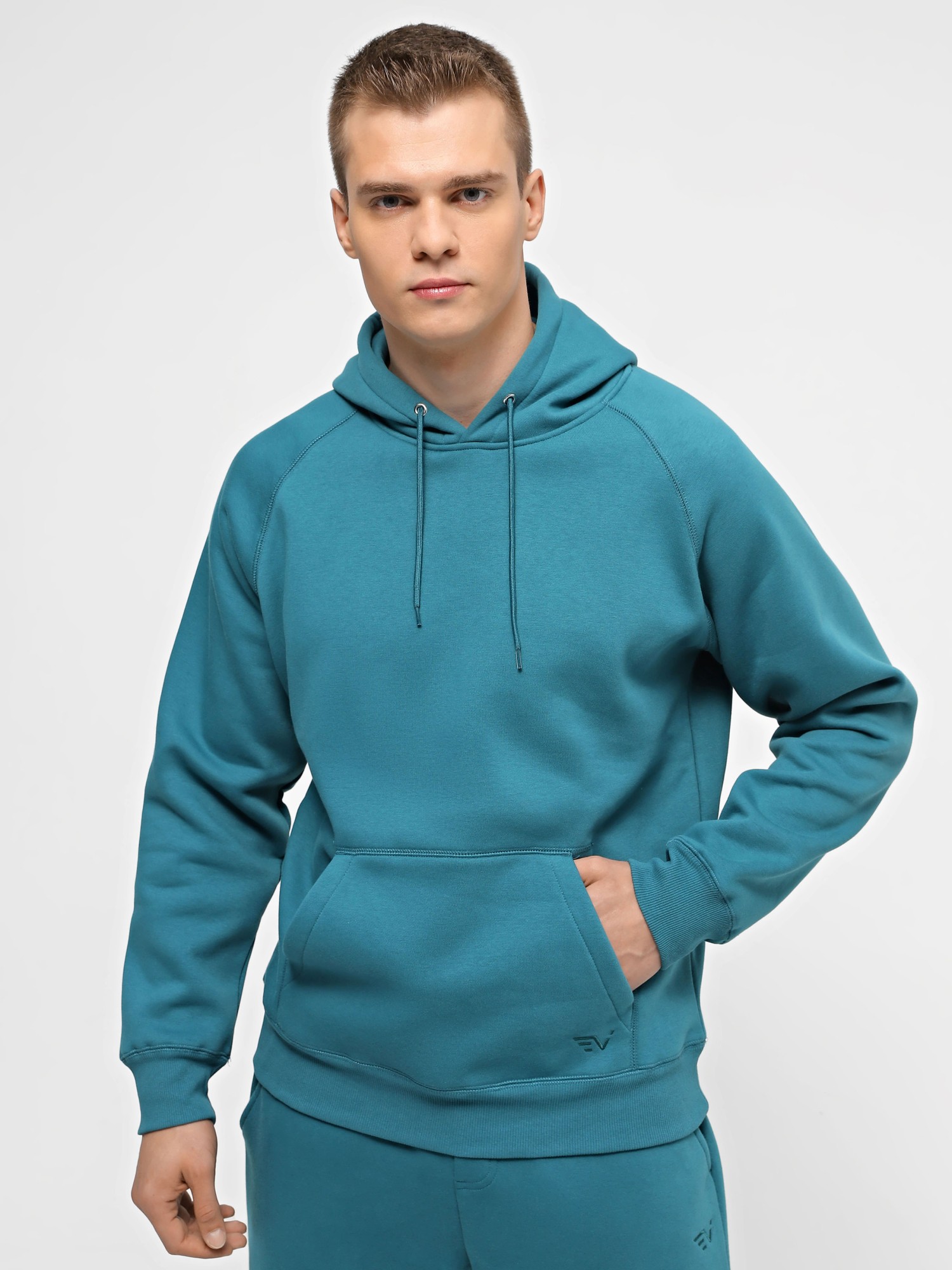 Толстовка мужская Evoids Majori бирюзовая 602401-405 изображение 2