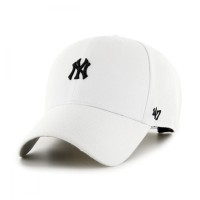 Кепка 47 Brand MLB NEW YORK YANKEES BASE RUNNER белая BRMPS17WBP-WHA изображение 1