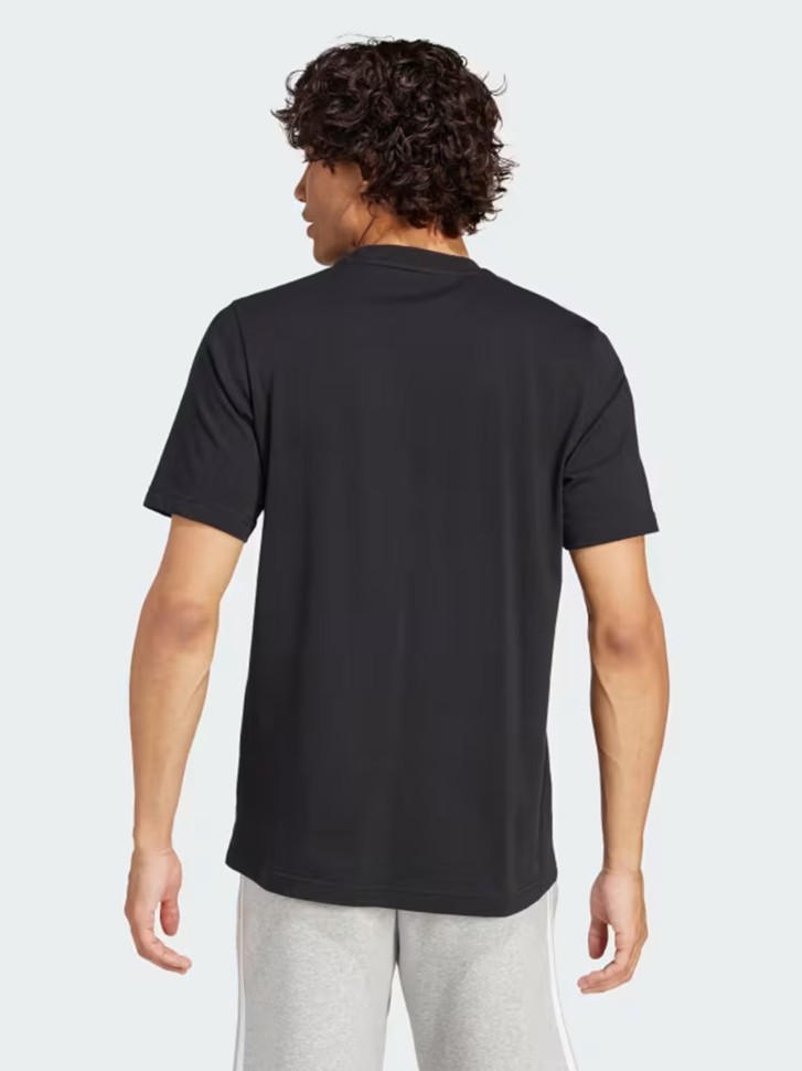 Футболка мужская Adidas BL SJ T Q1 GD черная IP3802 изображение 3