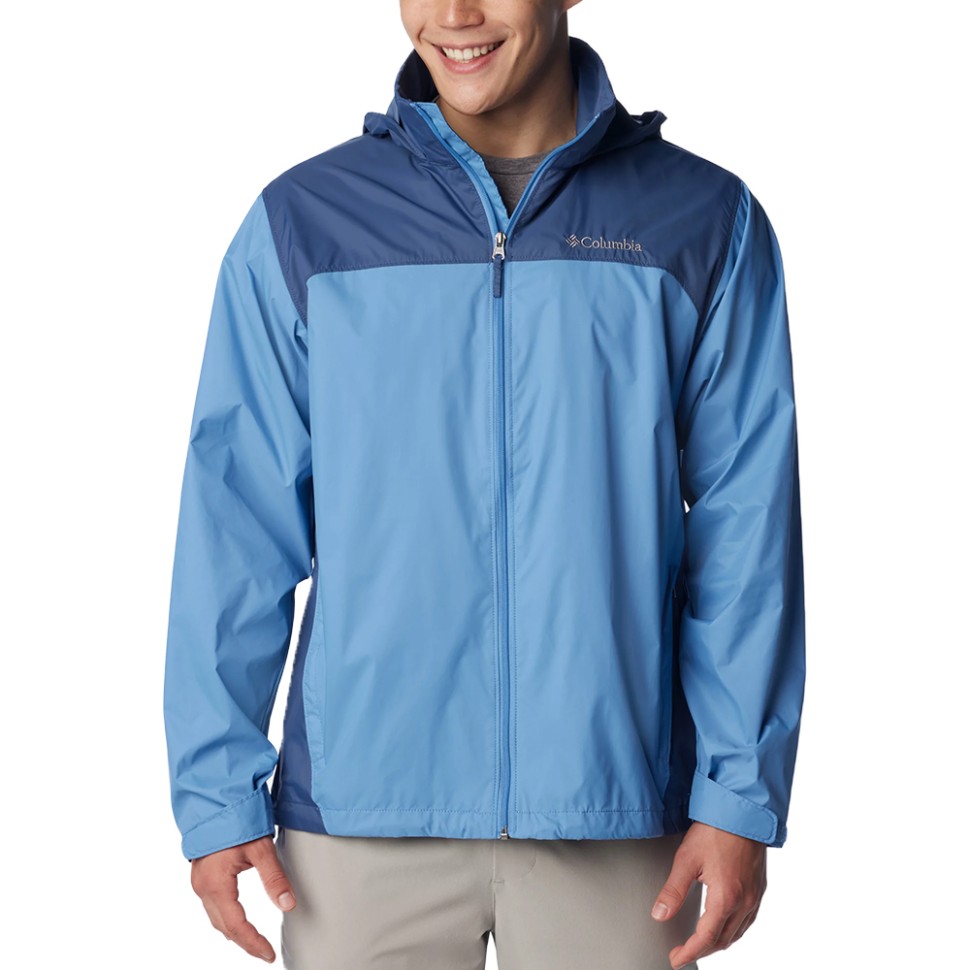 Вітрівка чоловіча Columbia GLENNAKER LAKE™ RAIN JACKET синя 1442361-480 — фото 1