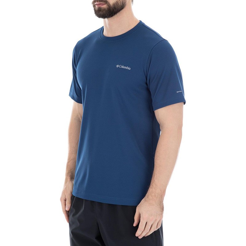 Футболка мужская Columbia Utilizer Crew синяя 1846931-469 изображение 3