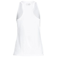 Майка женская Under Armour Tank - Solid белая 1275045-100 изображение 2