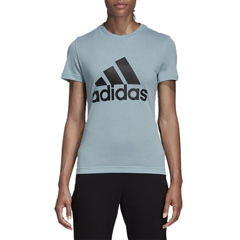 Футболка жіноча Adidas MUST HAVES BADGE блакитна DY7734  изображение 2