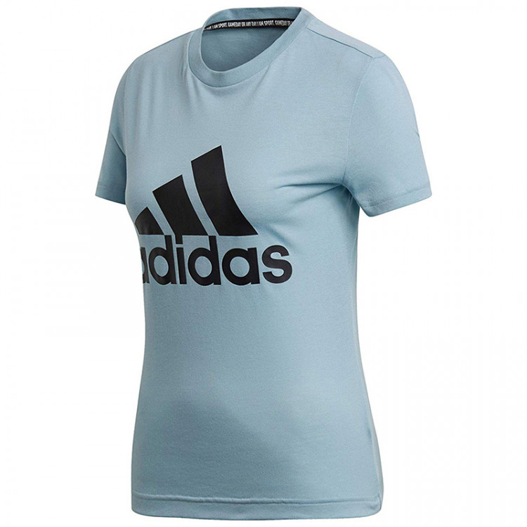 Футболка жіноча Adidas MUST HAVES BADGE блакитна DY7734 