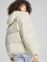 Куртка жіноча Puma Down Puffer Jacket молочна 62648787 изображение 3