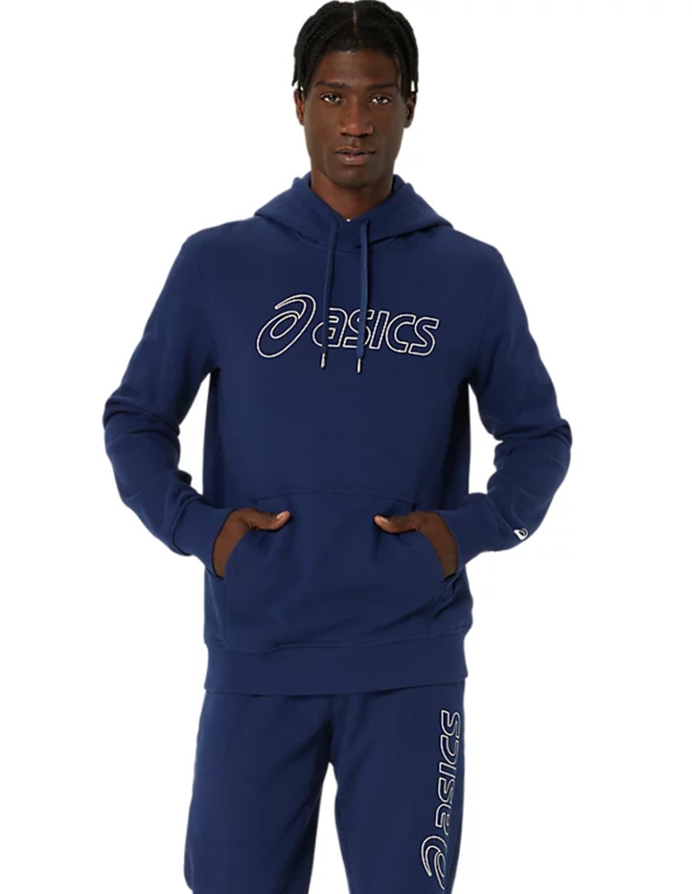 Толстовка чоловіча Asics OTH HOODIE синя 2031E187-401 — фото 2