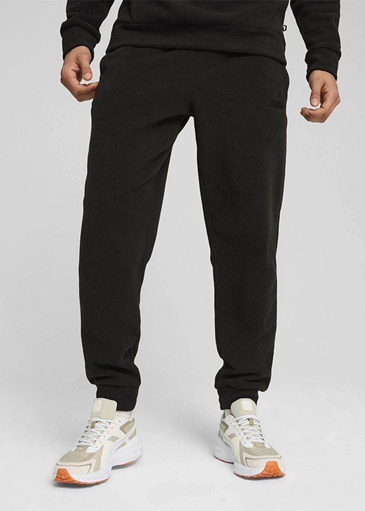 Штани чоловічі Puma ESS ELEVATED Polarfleece Sweatpants cl P чорні 68189401 — фото 2
