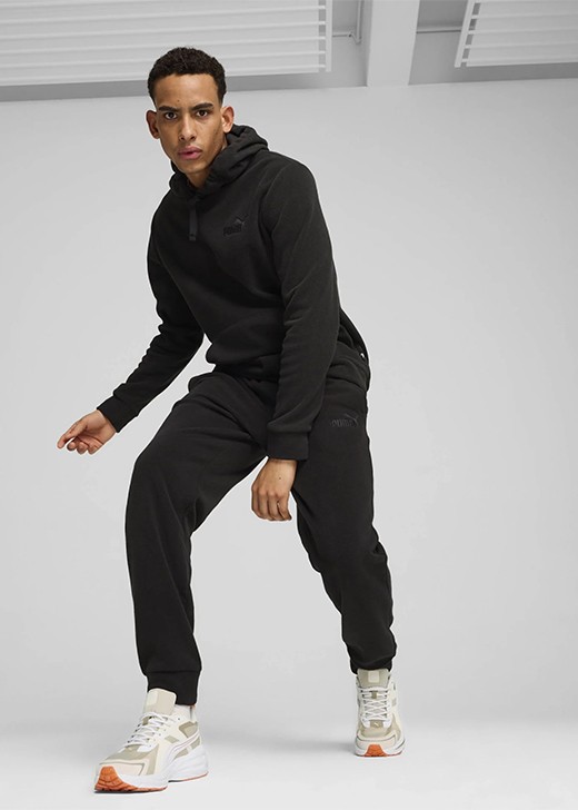 Брюки мужские Puma ESS ELEVATED Polarfleece Sweatpants cl P черные 68189401 изображение 4