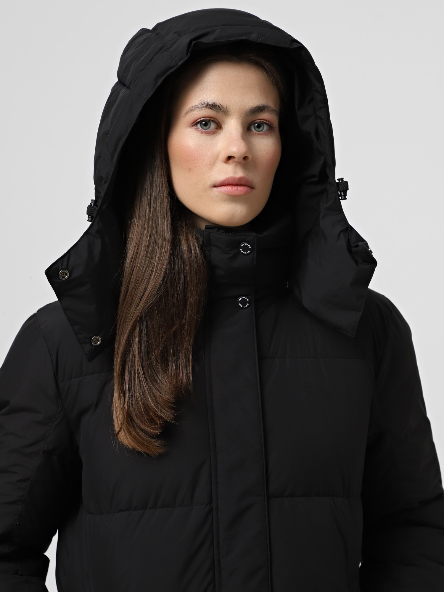 Куртка жіноча Evoids Delasa чорна 722503-010 изображение 5