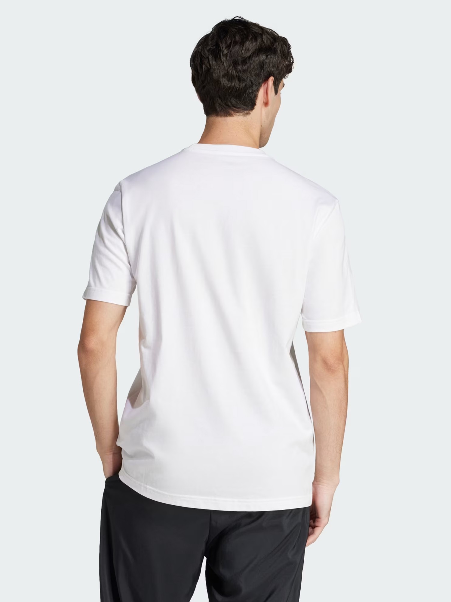 Футболка мужская Adidas M C CAMO LOGO T белая JI6770 изображение 3