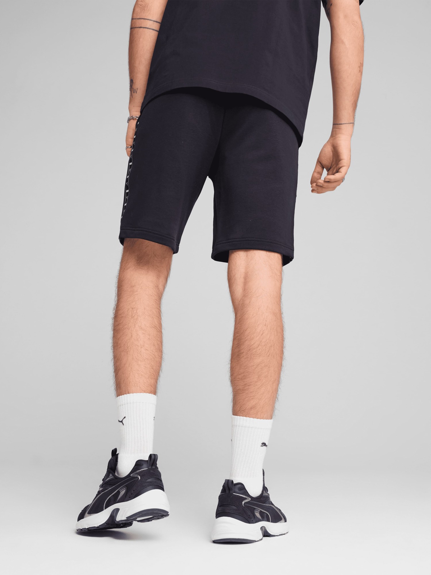 Шорти чоловічі Puma ESS TAPE Shorts чорні 68468316 изображение 3