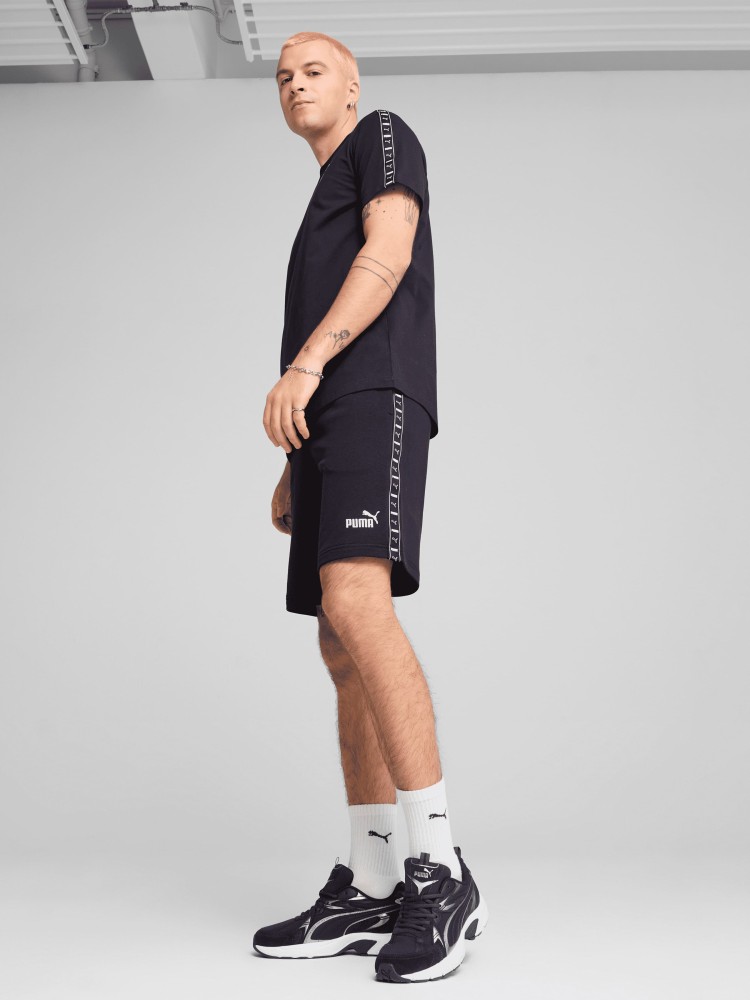 Шорты мужские Puma ESS TAPE Shorts черные 68468316 изображение 4