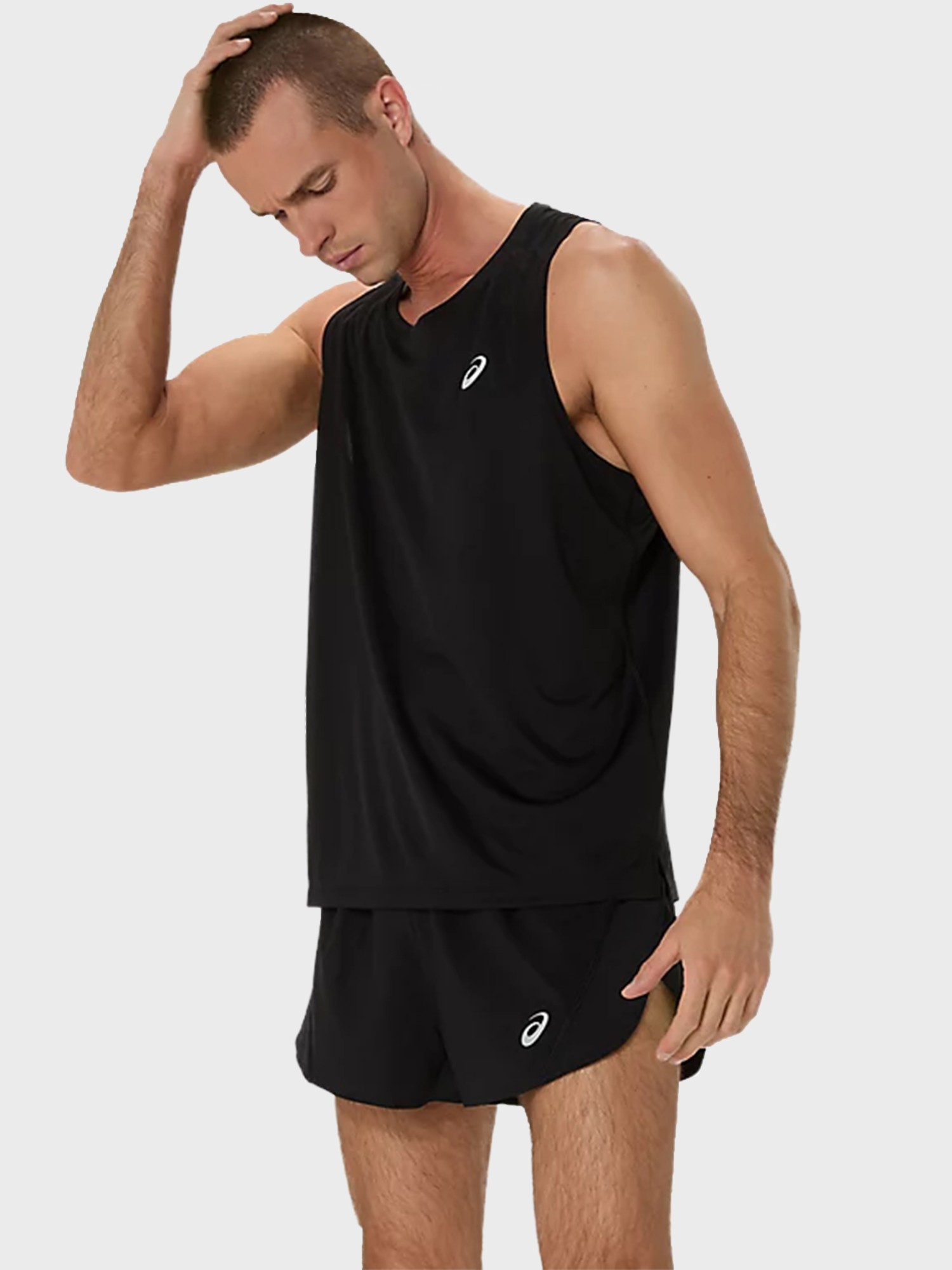 Майка мужская Asics ASICS CORE SINGLET черная 2011D223-001 изображение 4