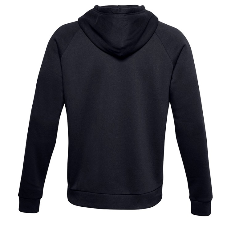 Толстовка мужская Under Armour Rival Fleece Box Logo HD черная 1357095-001 изображение 2