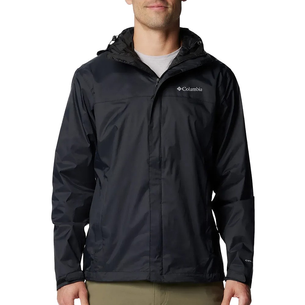 Ветровка мембранная мужская Columbia Watertight™ II Jacket черная 1533891-012 изображение 1