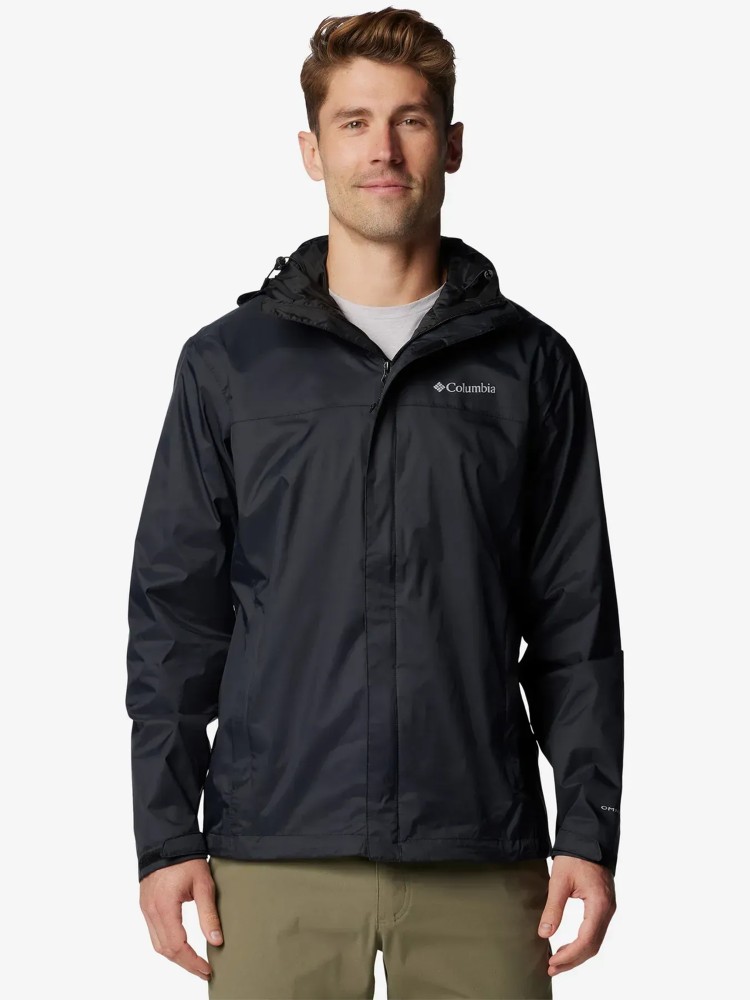 Ветровка мембранная мужская Columbia Watertight™ II Jacket черная 1533891-012 изображение 2