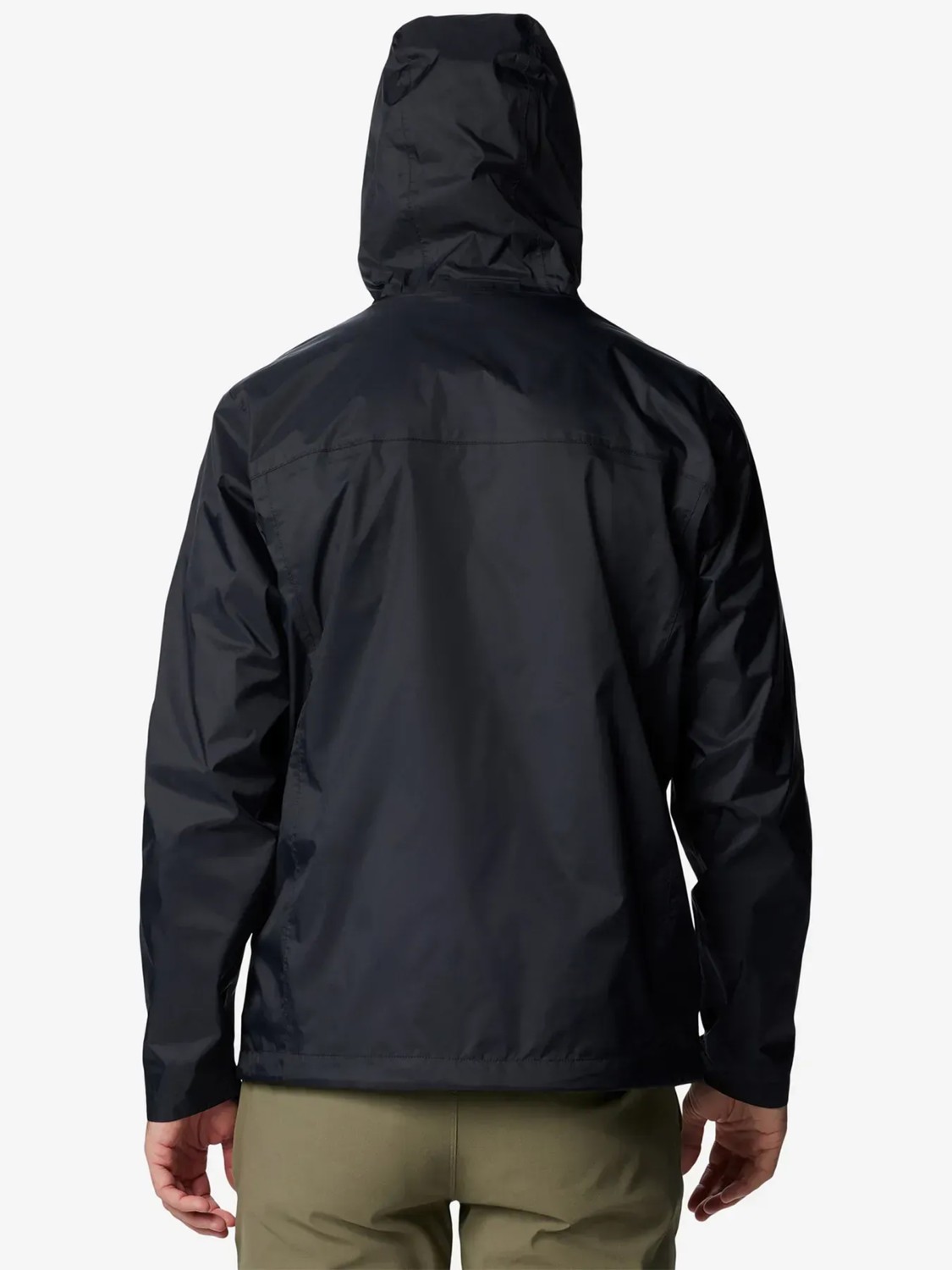 Ветровка мембранная мужская Columbia Watertight™ II Jacket черная 1533891-012 изображение 5