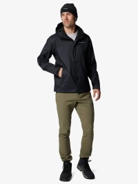 Ветровка мембранная мужская Columbia Watertight™ II Jacket черная 1533891-012 изображение 6