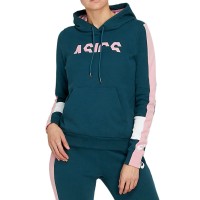 Толстовка жіноча Asics Colorblock Oth Hoody синя 2032B691-401  изображение 1
