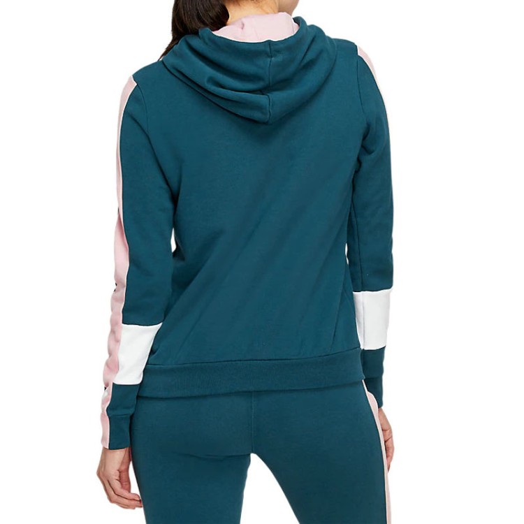 Толстовка жіноча Asics Colorblock Oth Hoody синя 2032B691-401  изображение 2