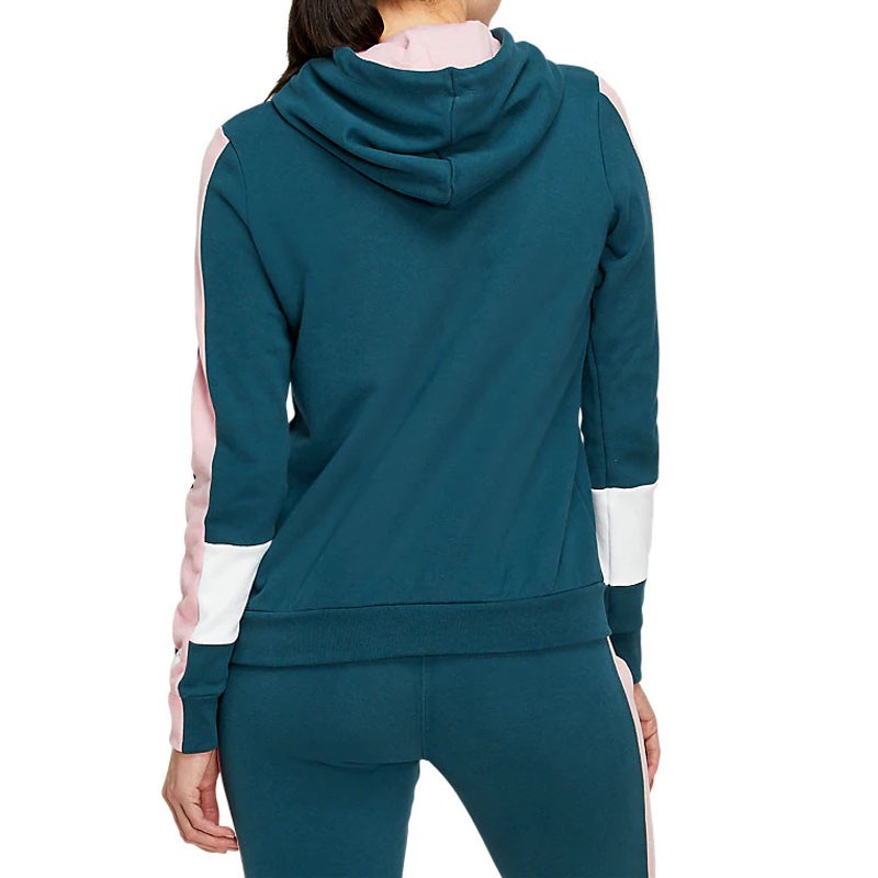 Толстовка жіноча Asics Colorblock Oth Hoody синя 2032B691-401  изображение 2