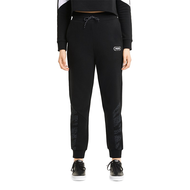 Брюки женские Puma Rebel High Waist Pants черные 58582551 изображение 3