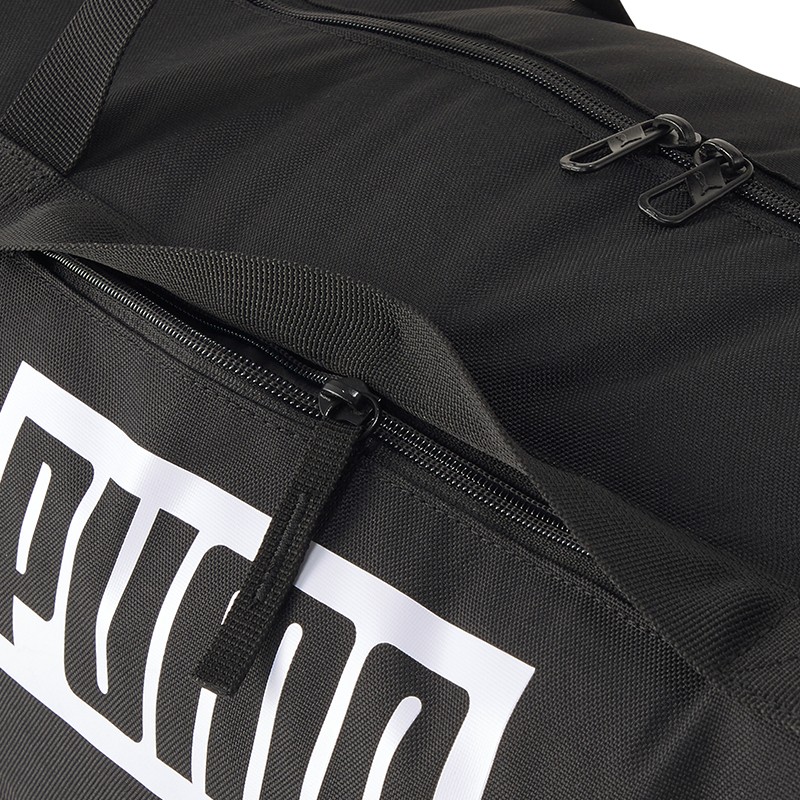 Сумка Puma Plus Sports Bag Ii черная 07690414 — фото 4