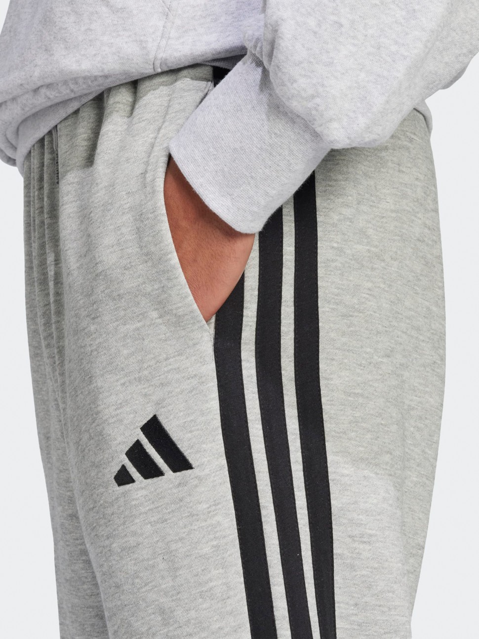 Штани чоловічі Adidas M 3S FL O PT сірі JE6335 — фото 6