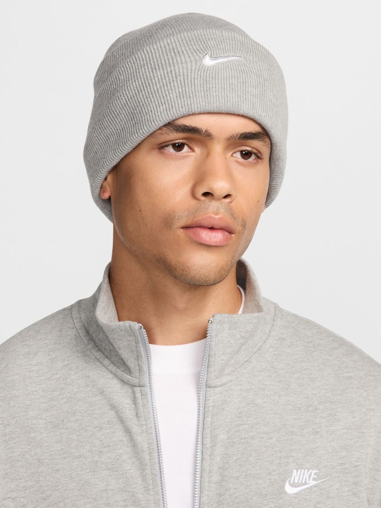 Шапка  Nike U NK PEAK BEANIE TC SWSH F24 L темно-серая HF0187-063 изображение 3 Шапка  Nike U NK PEAK BEANIE TC SWSH F24 L темно-серая HF0187-063 изображение 3