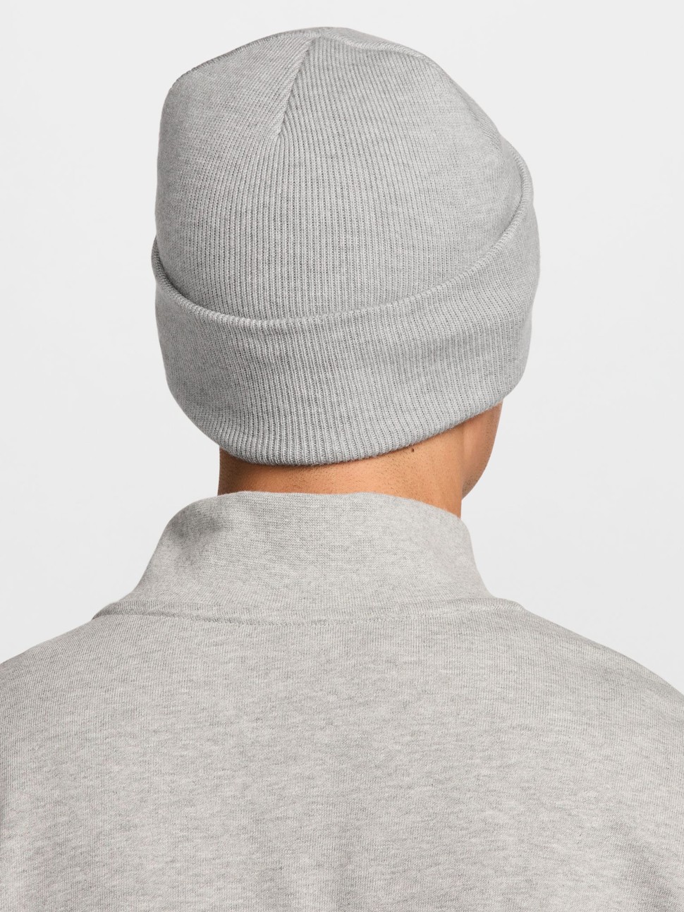 Шапка  Nike U NK PEAK BEANIE TC SWSH F24 L сіра HF0187-063 — фото 5