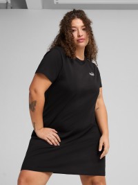 Платье женское Puma ESS Small No. 1 Logo Slim Dress черное 68497401 изображение 2