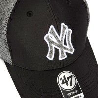 Бейсболка  47 Brand Arlo Yankees черная B-ARLOM17ZPV-BK изображение 2
