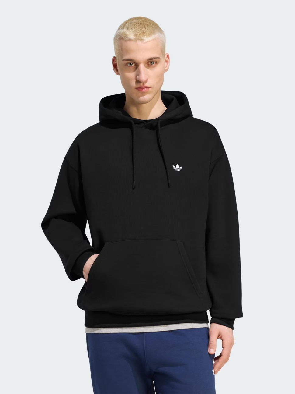 Толстовка мужская Adidas ESS LOOSE HD черная KS8948 — фото 2