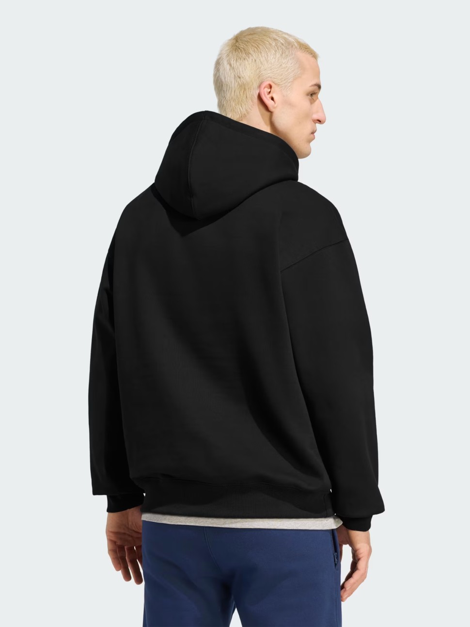 Толстовка мужская Adidas ESS LOOSE HD черная KS8948 — фото 3