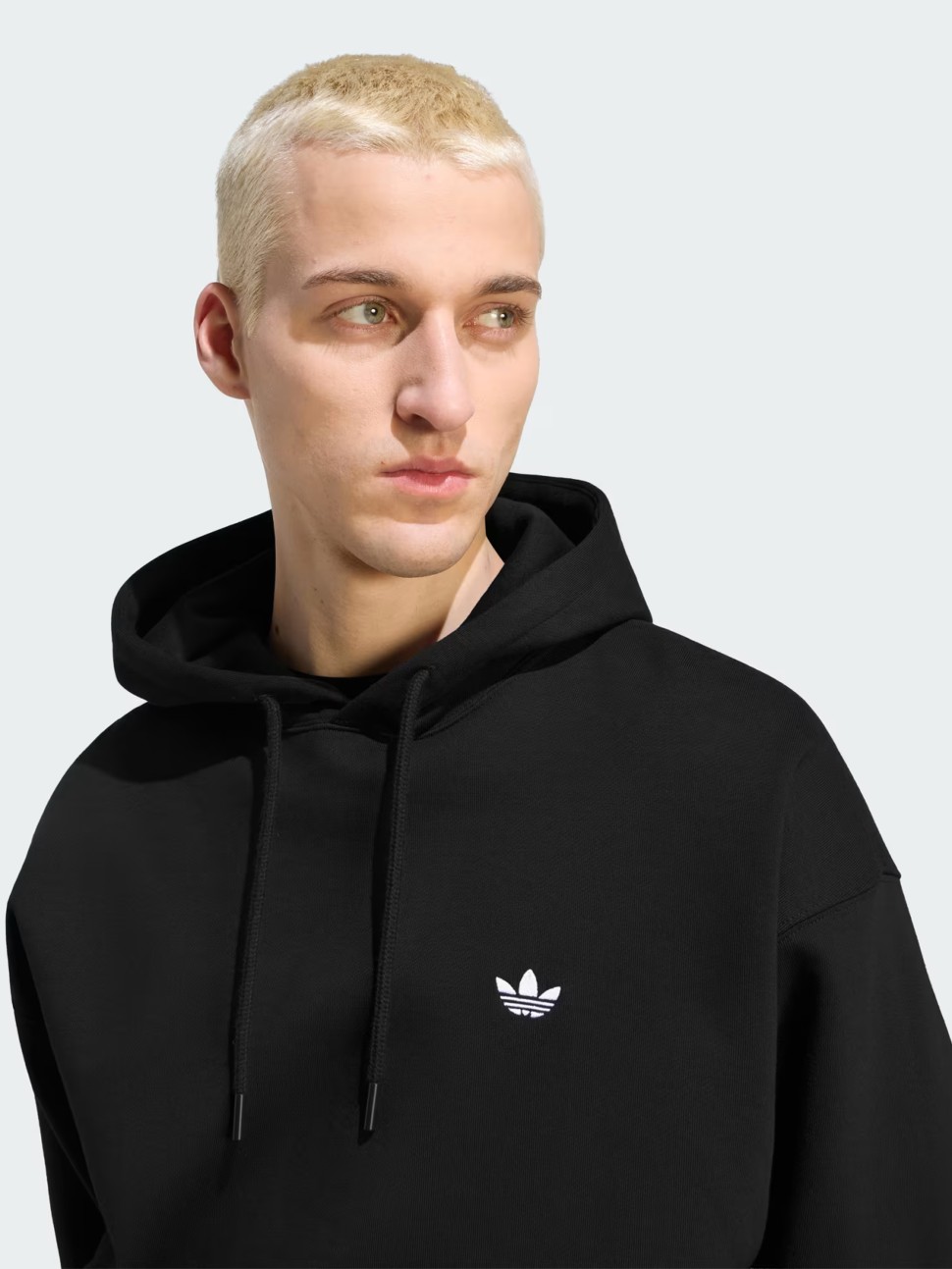 Толстовка мужская Adidas ESS LOOSE HD черная KS8948 — фото 4