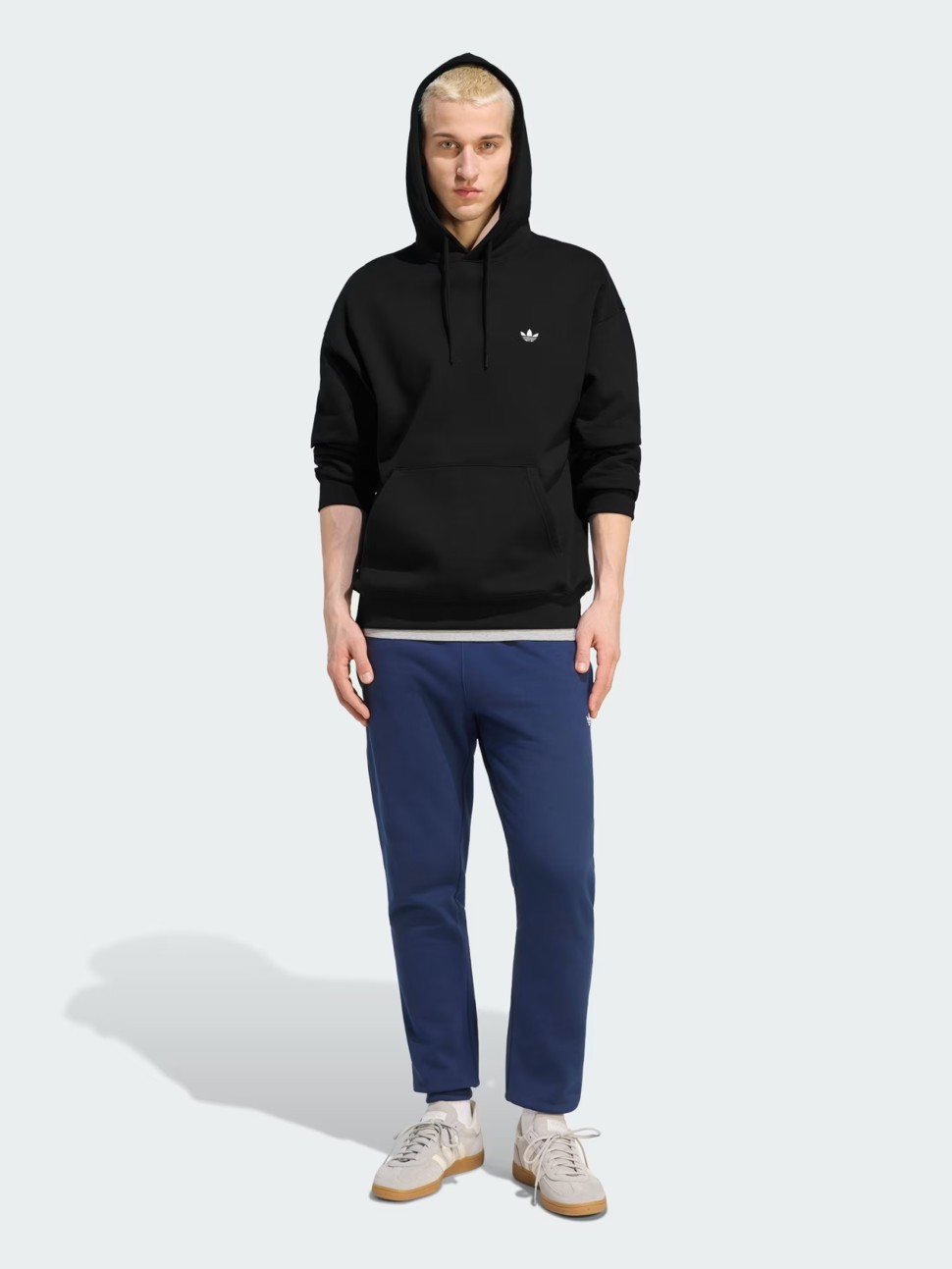 Толстовка мужская Adidas ESS LOOSE HD черная KS8948 — фото 6