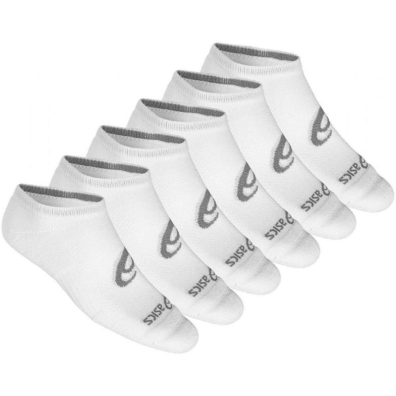 Носки Asics Invisible Sock 6ppk белые 135523V2-0001