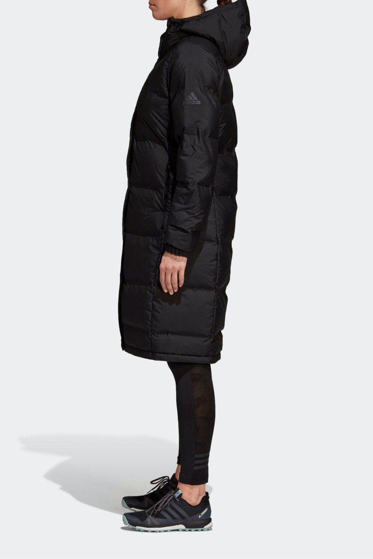 Пуховик женский Adidas W Helionic Park черный CY8647 изображение 5