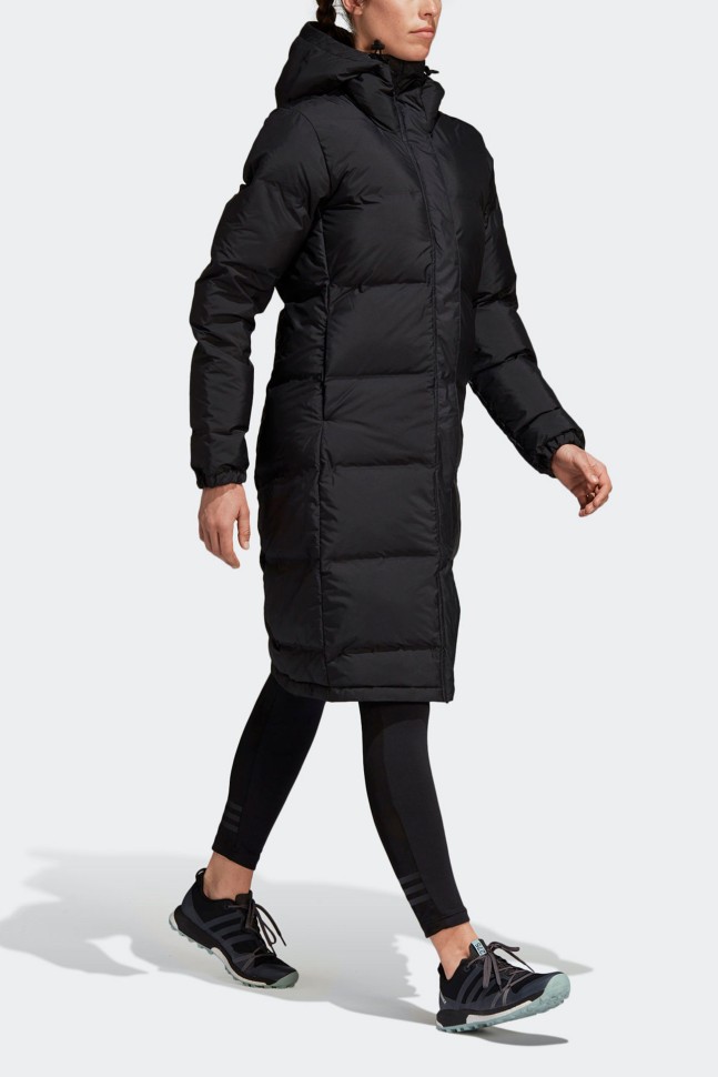 Пуховик женский Adidas W Helionic Park черный CY8647 изображение 6