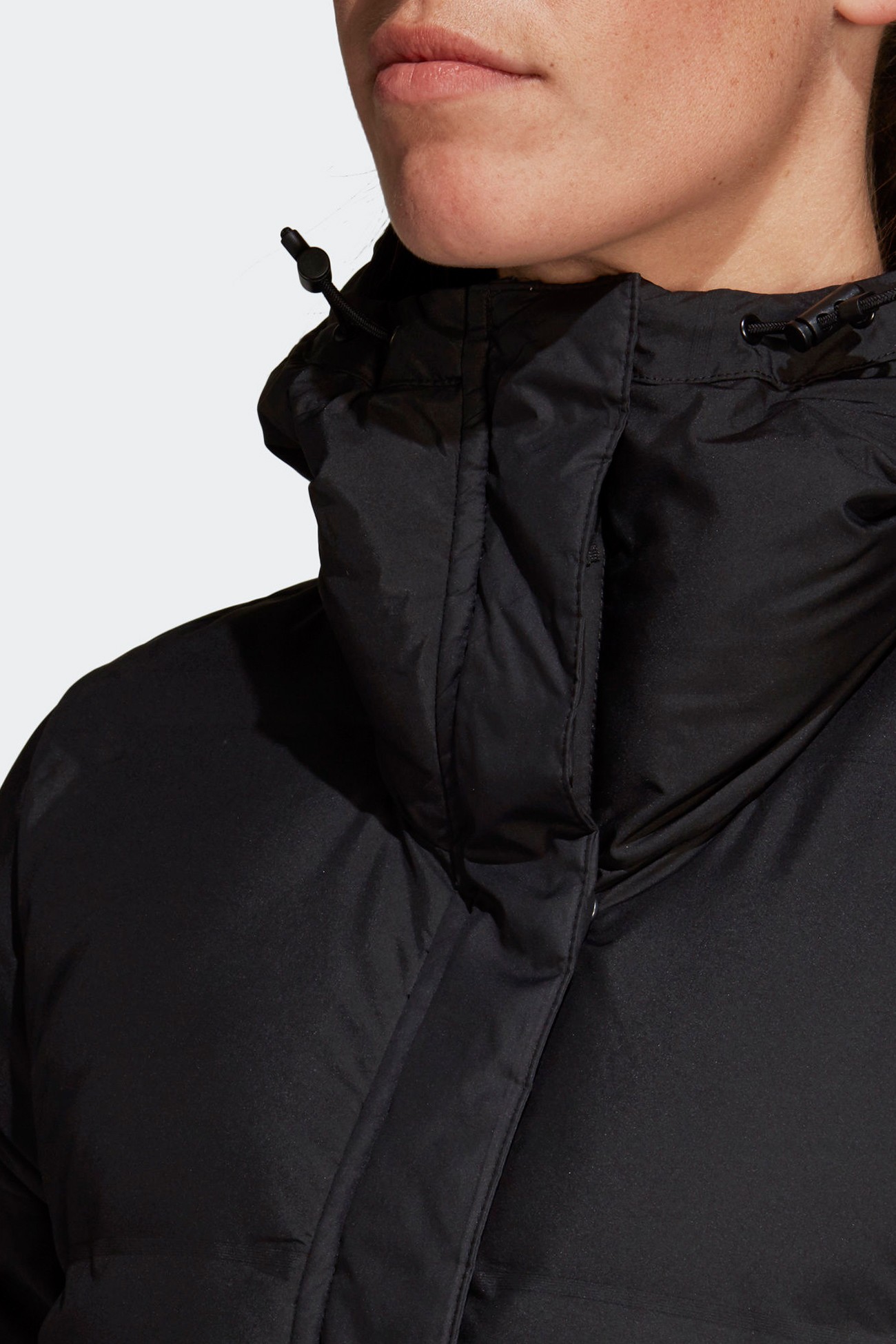 Пуховик женский Adidas W Helionic Park черный CY8647 изображение 7