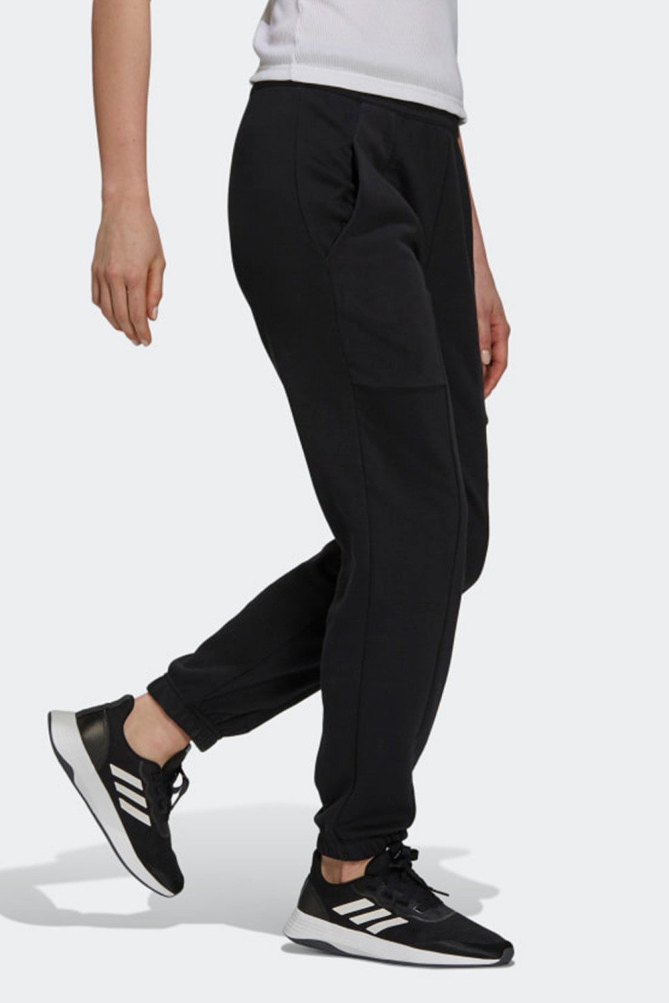 Штани жіночі Adidas W Q4 Bluv Pt чорні GS1358  — фото 4