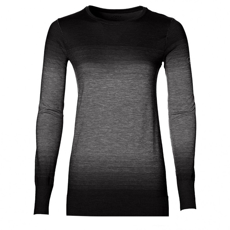 Толстовка женская Asics FUZEX SEAMLESS LS серая 141215-0946 изображение 1