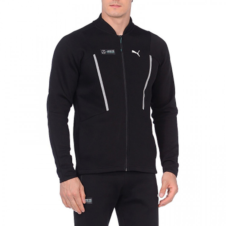 Толстовка мужская Puma MAPM Sweat Jacket черная 57674801 изображение 1
